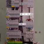 creation d'un tableau electrique à nu