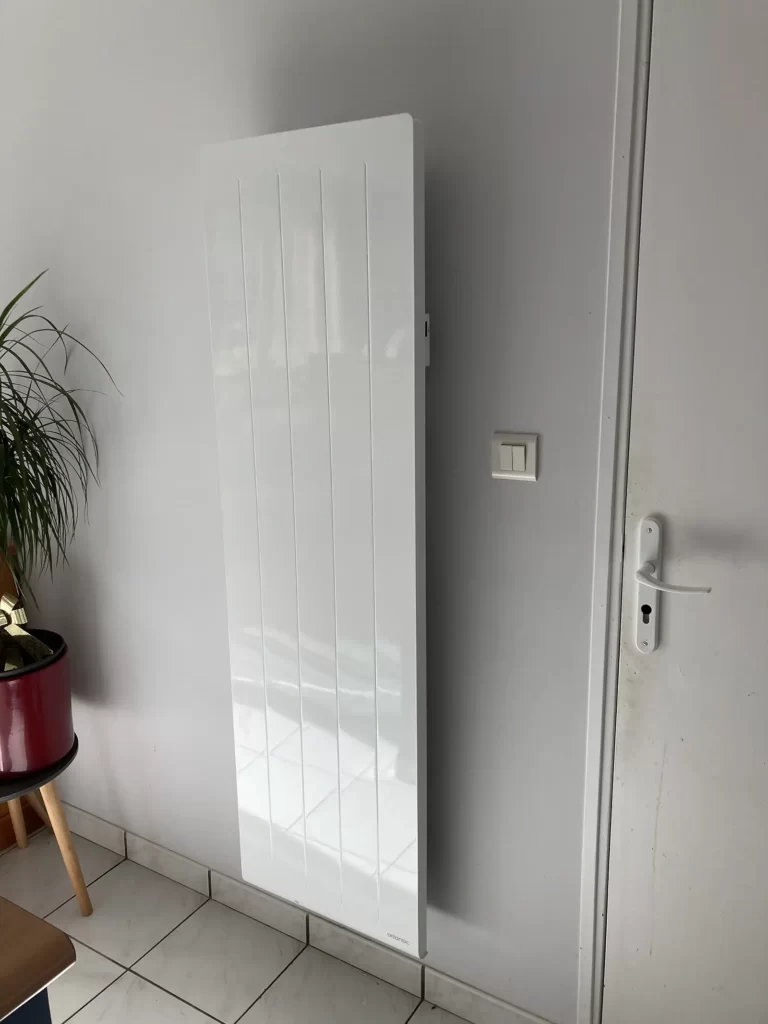 installation d'un radiateur